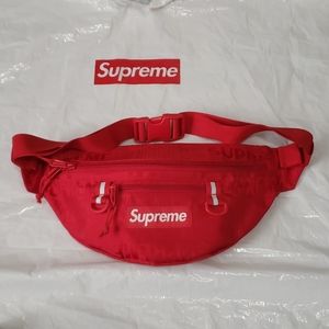 Red Supreme Waistbag SS19
